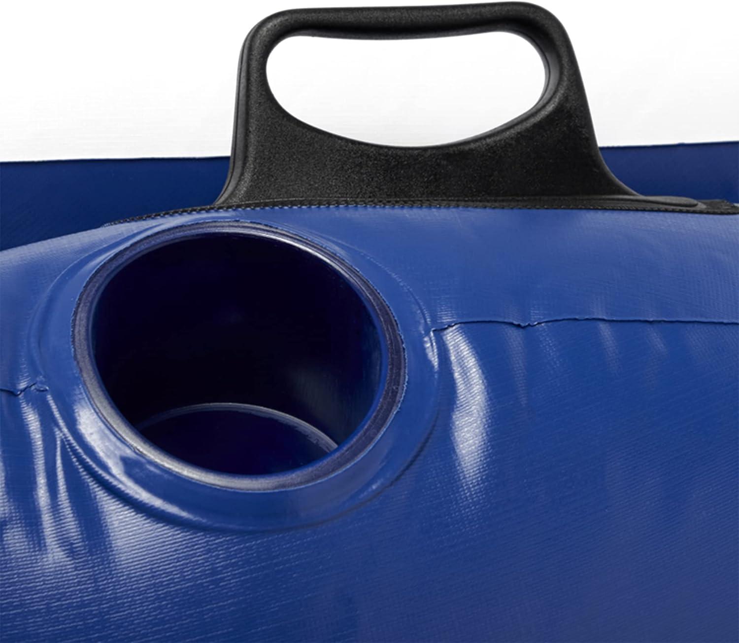 Intex Inflatable Floating Pool Recliner Chair with Cup Holders Large Outdoor