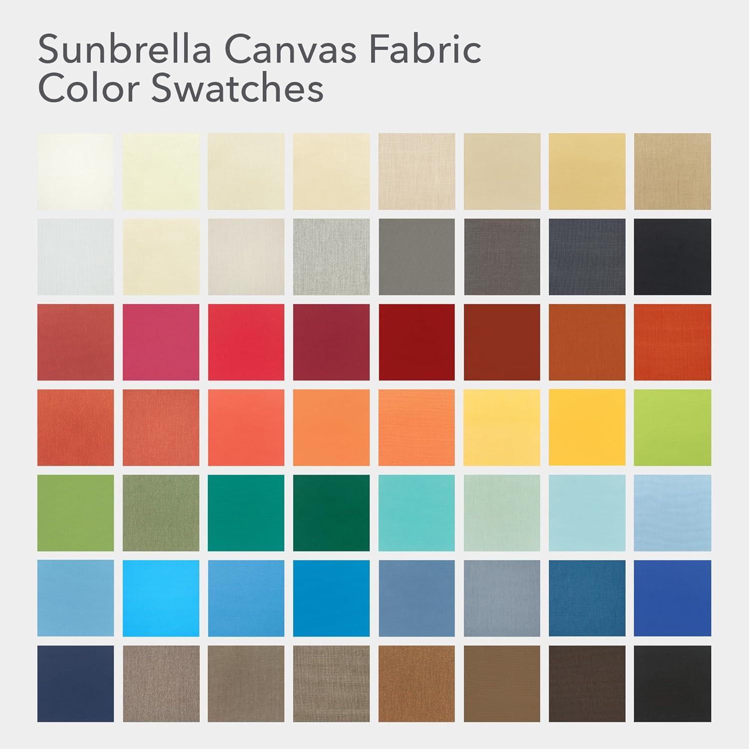 Sunbrella Canvas Coal 5489-0000 Indoor/Outdoor Upholstery Fabric By The Yard