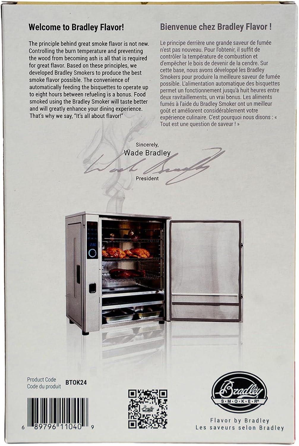 Bradley Oak Flavor Smoking Bisquettes for BBQ and Smoker