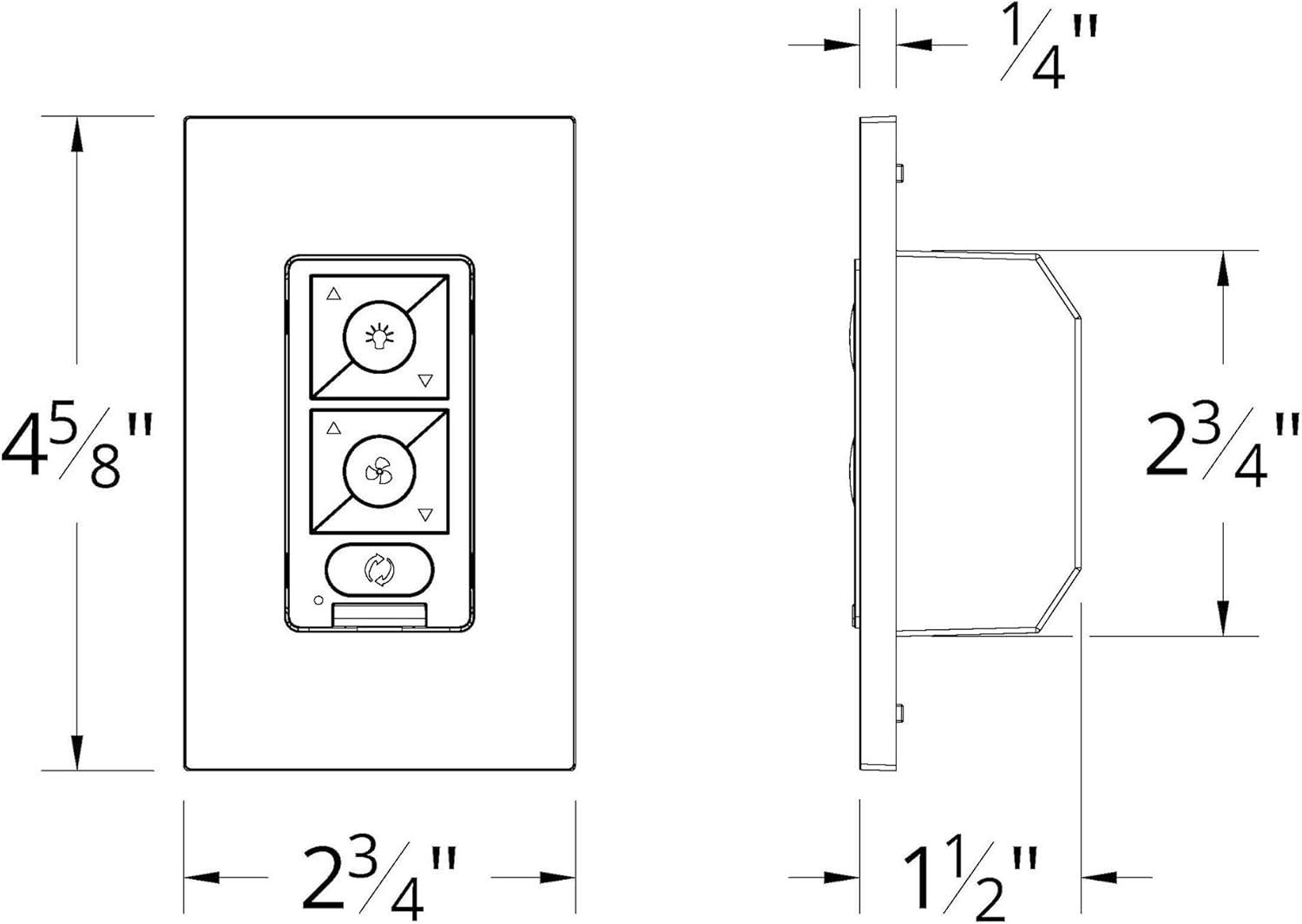 WAC Limited Fans Ceiling Fan Wall Controls