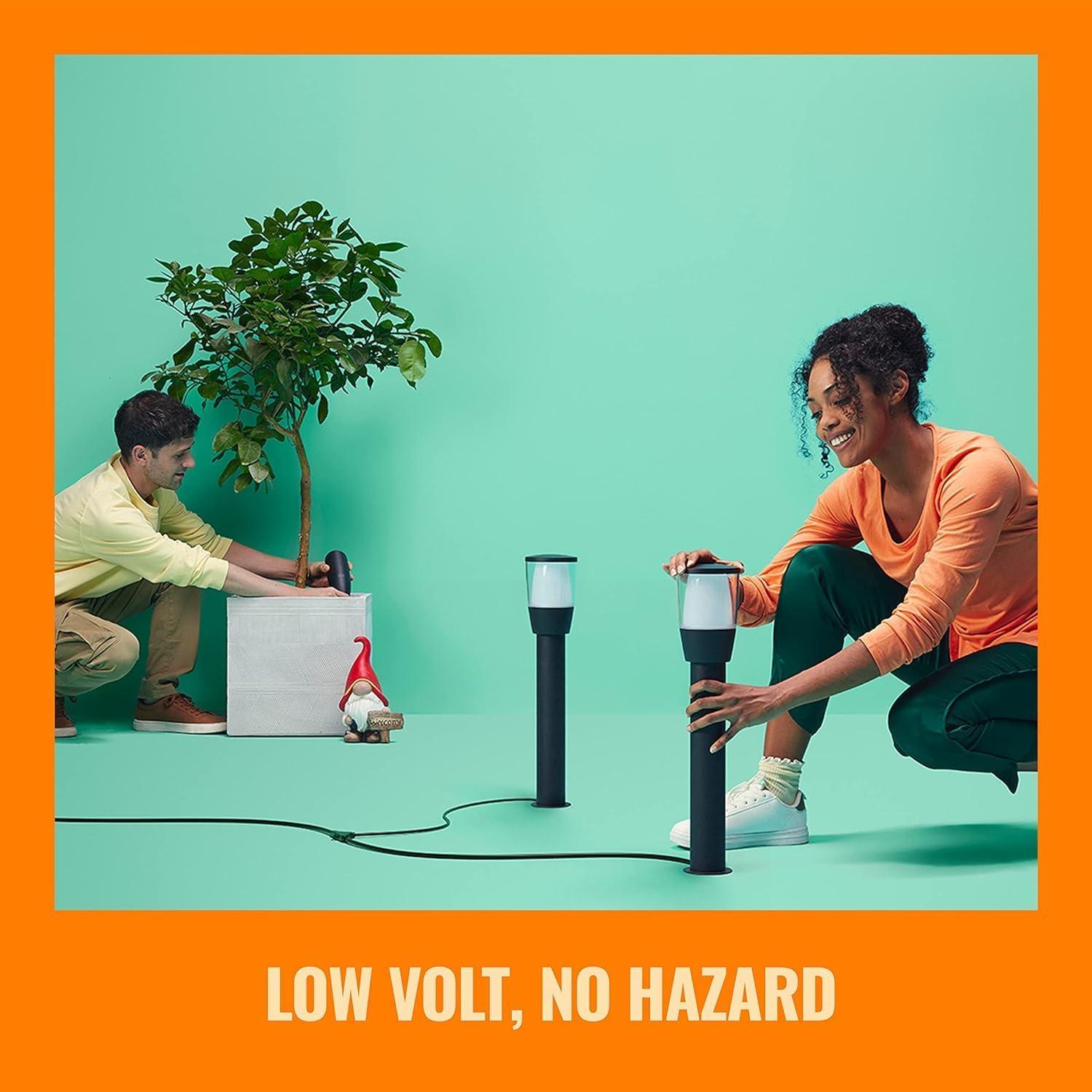 WiZ Connected LED Color Changing Outdoor Spotlight Extension - Starter Kit Required - Weatherproof - Control with WiZ App - Works with Google Home, Alexa, and Siri Shortcuts - 2 Pack