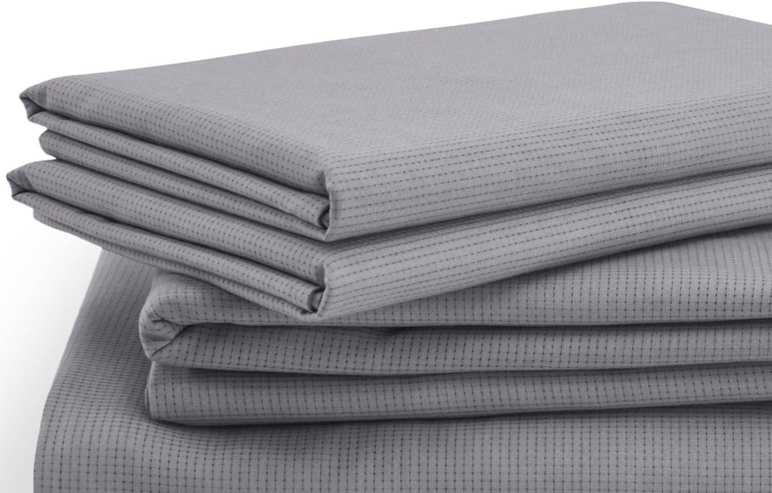 Tempur-Pedic ProAir Soft Cotton Sheet Set Cool Gray, California King