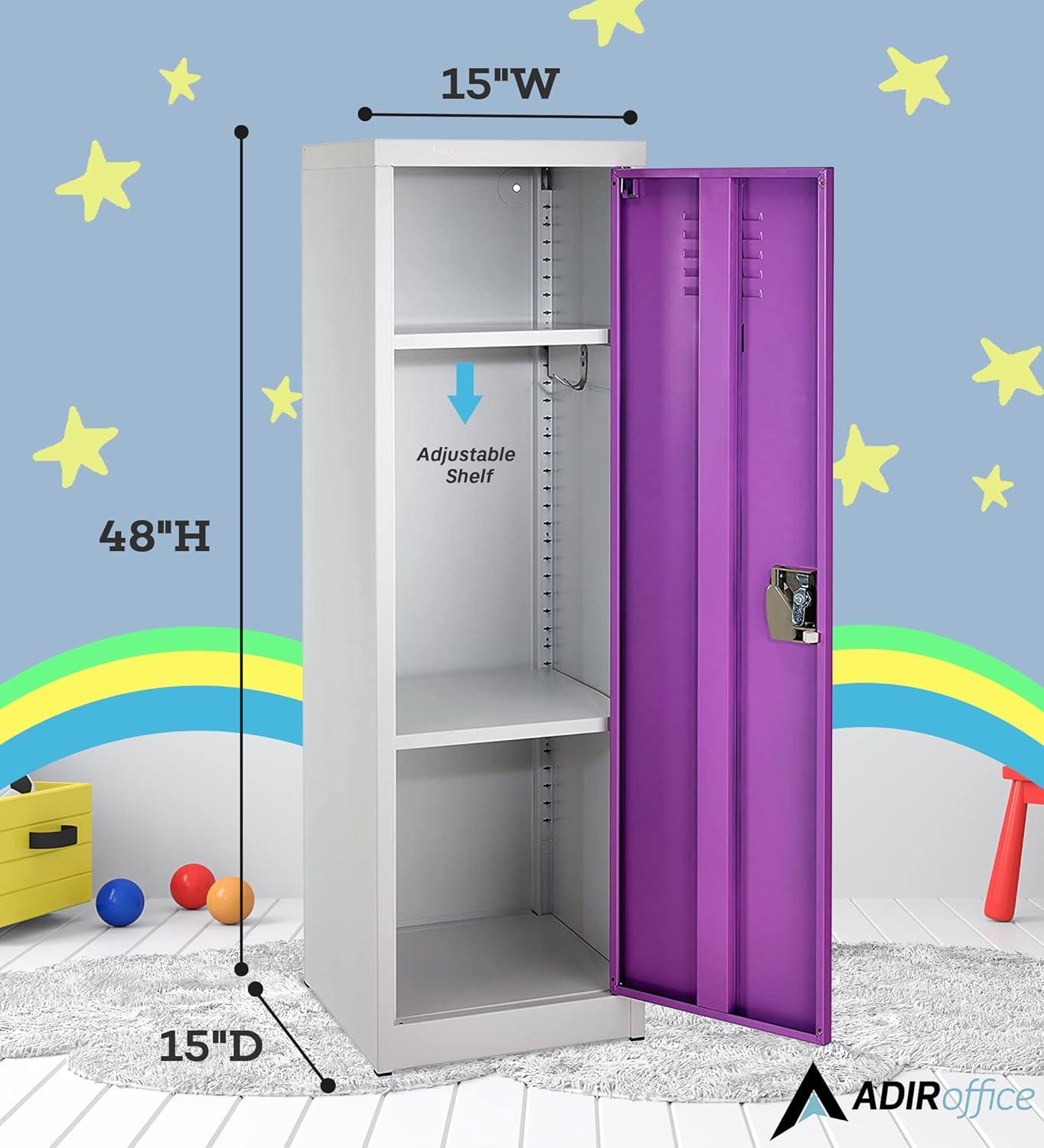 Steel 1-Tier School and Home Storage Locker