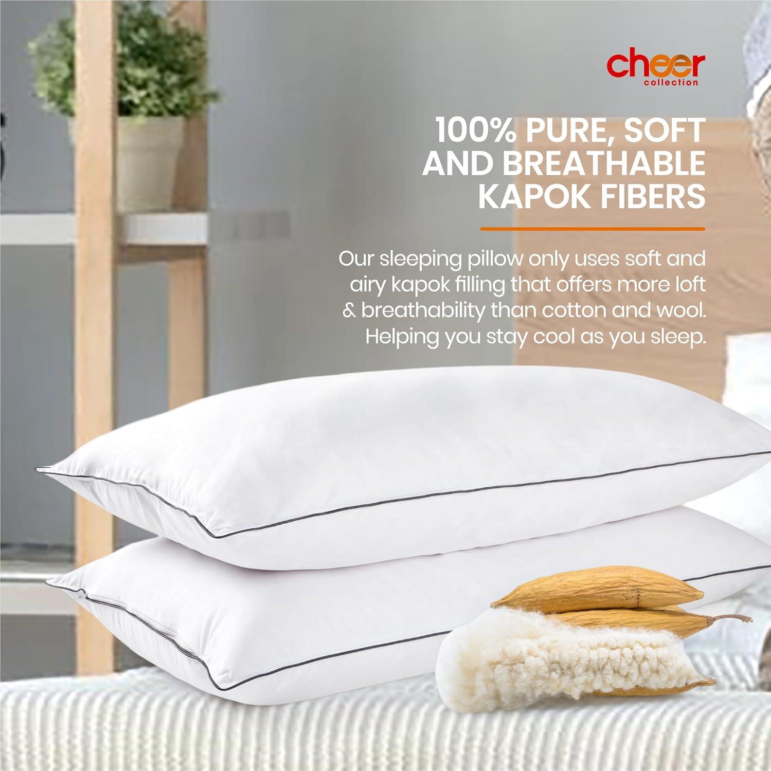 Cheer Collection Fiber Medium Pillow