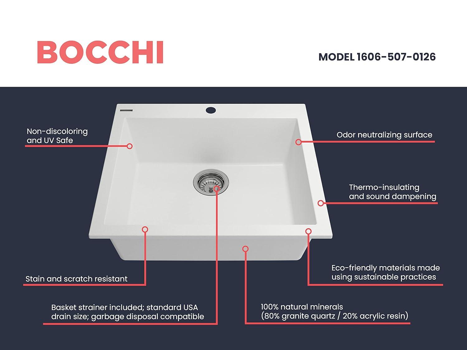 Campino Single Bowl Granite Kitchen Sink