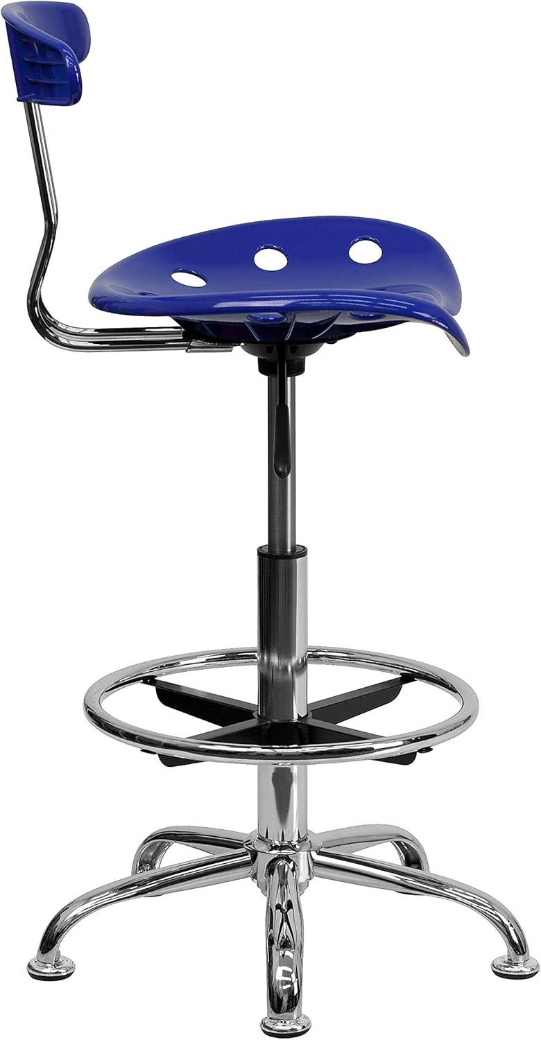 Backed Active Stool with