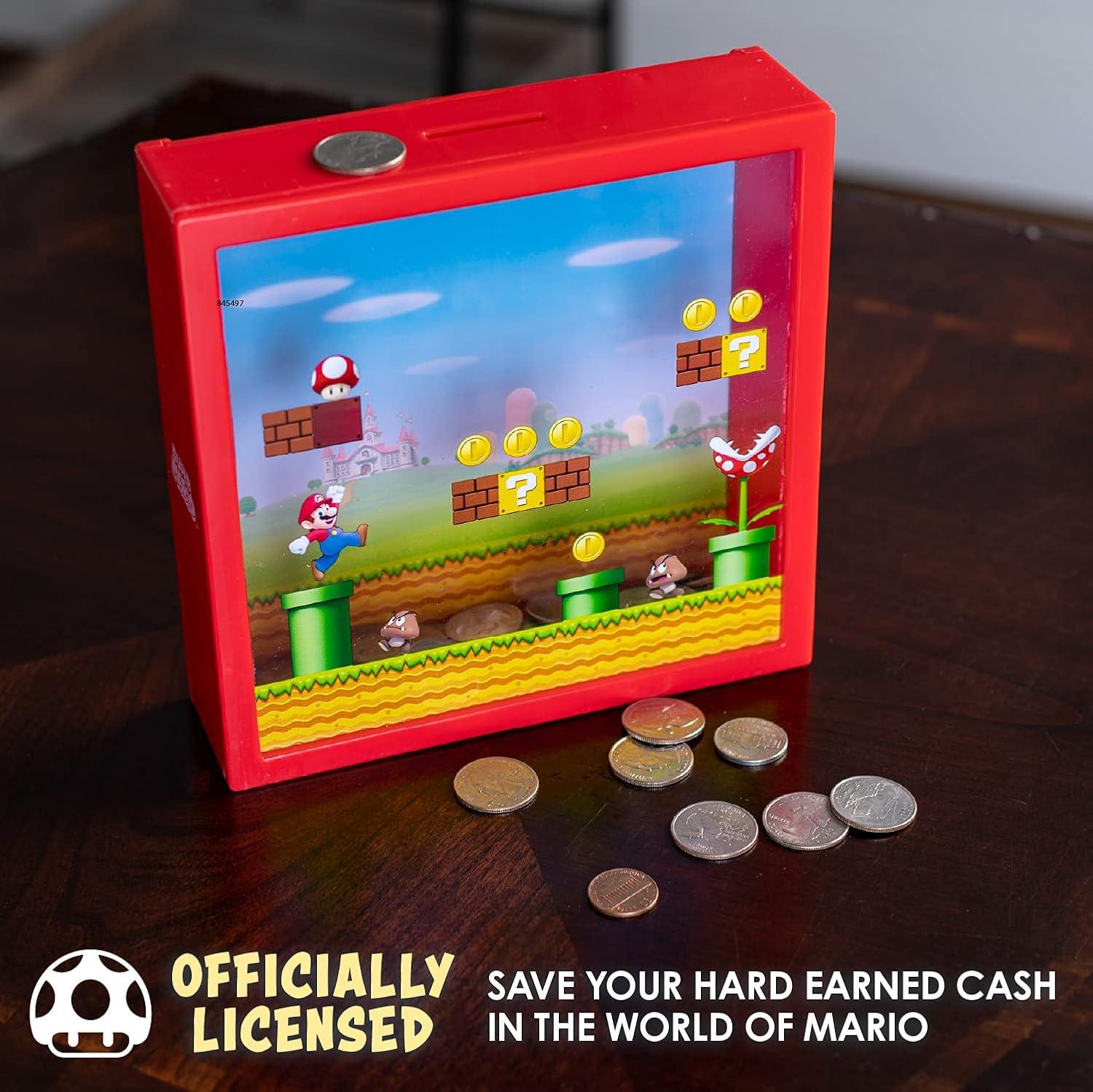 Super Mario Arcade Money Box Nintendo Coin Bank