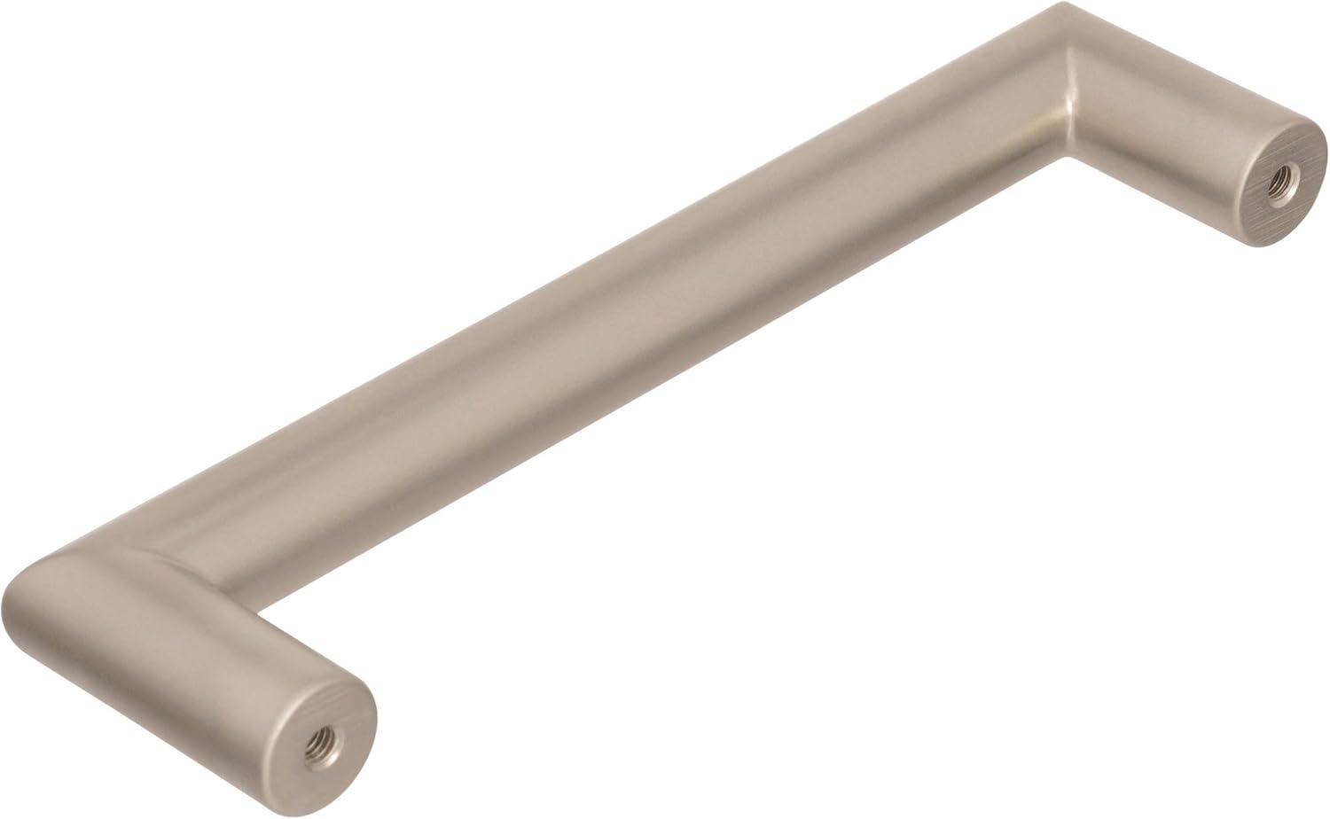 Satin Nickel Matte 5-1/16 Inch Modern Bar Pull