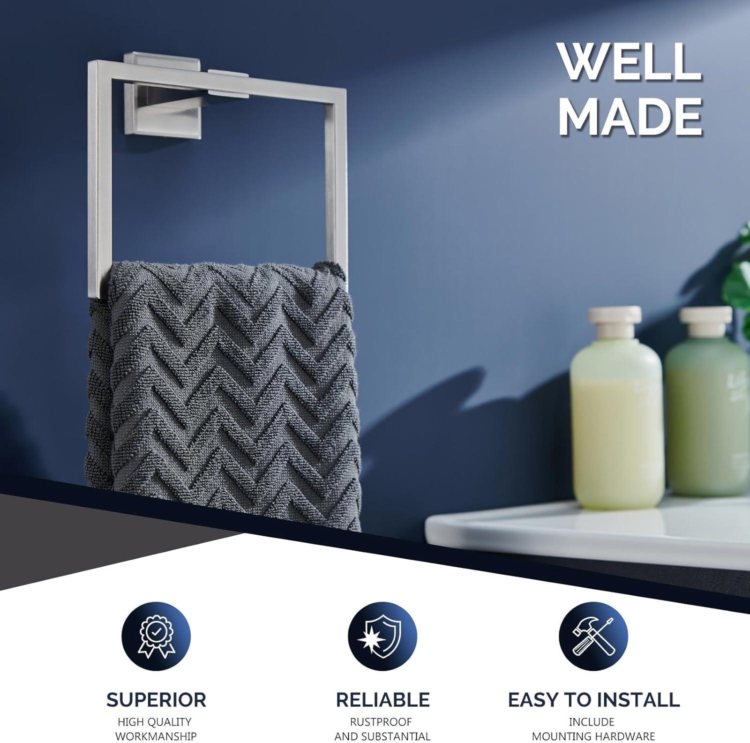 Bathroom Towel Ring Wall Mounted
