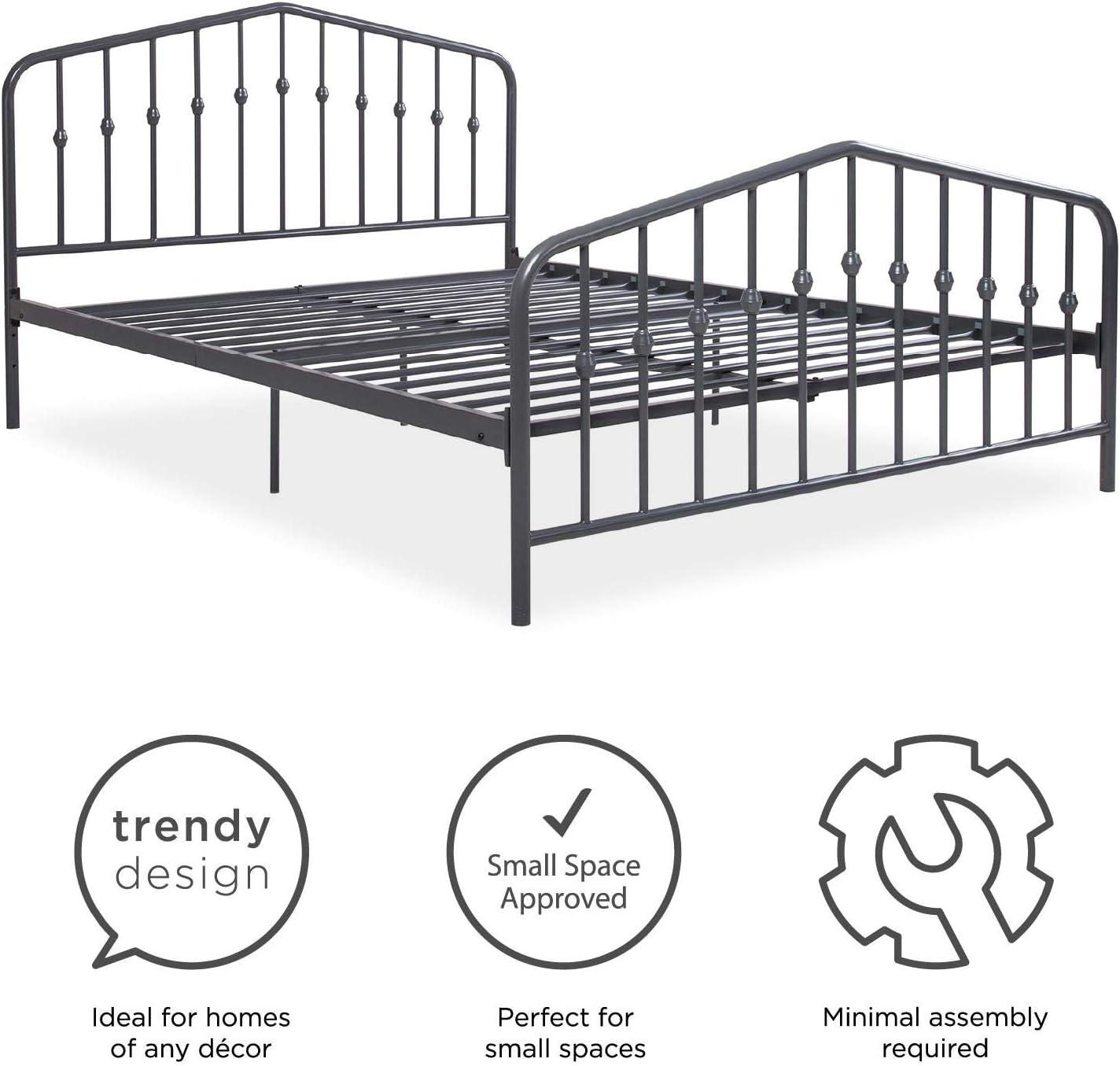 Bushwick Metal Platform Bed