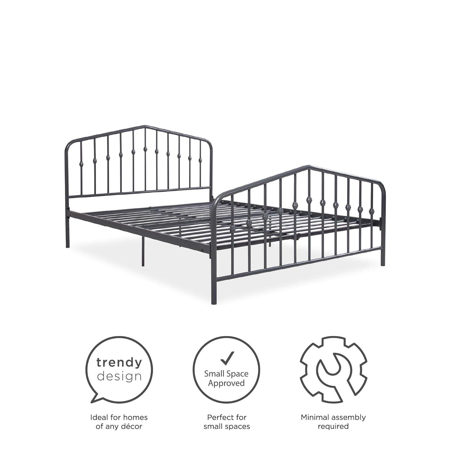 Bushwick Metal Platform Bed