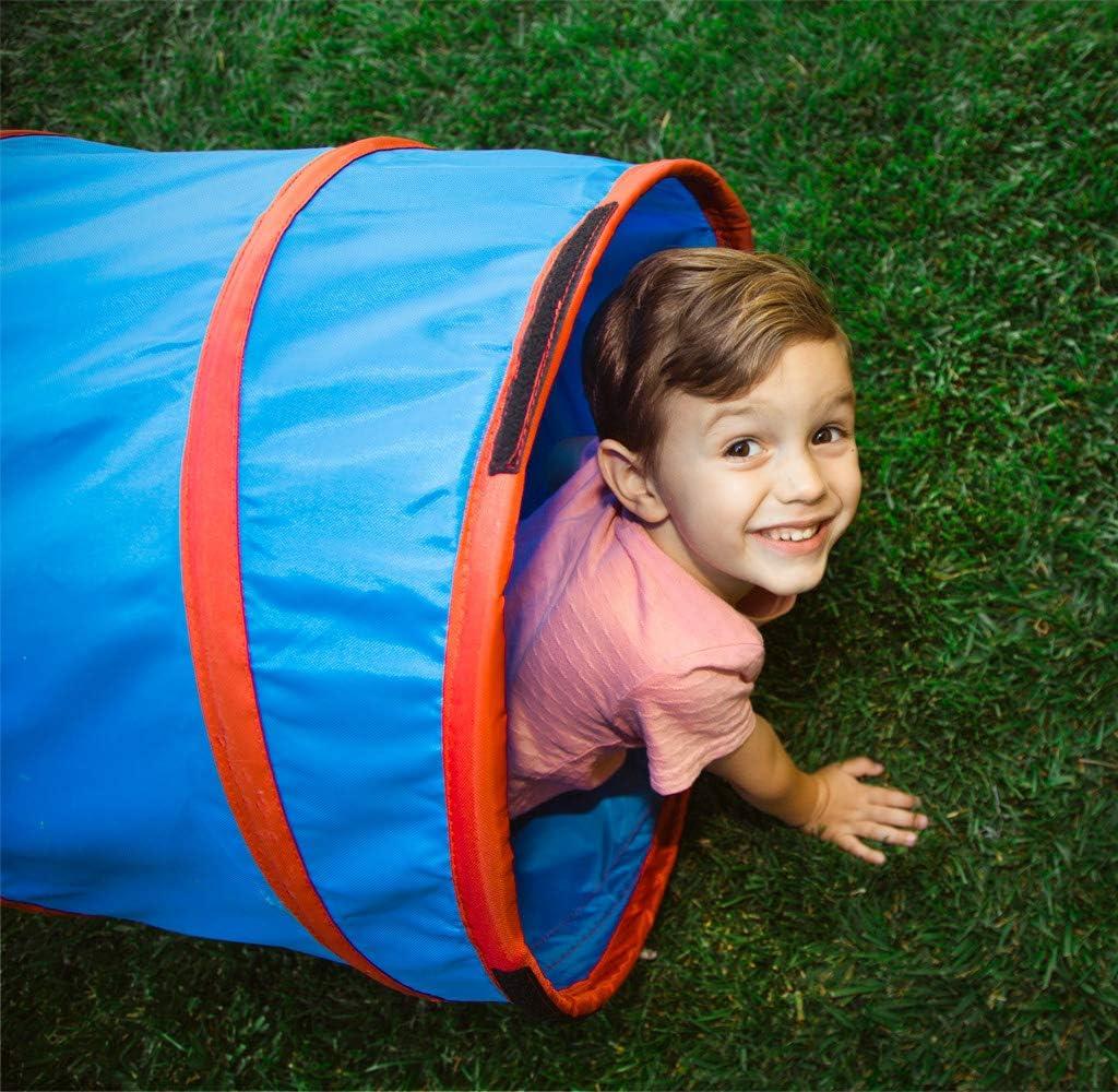 Pacific Play Tents Kids Institutional Play Tunnel 9Ft Red