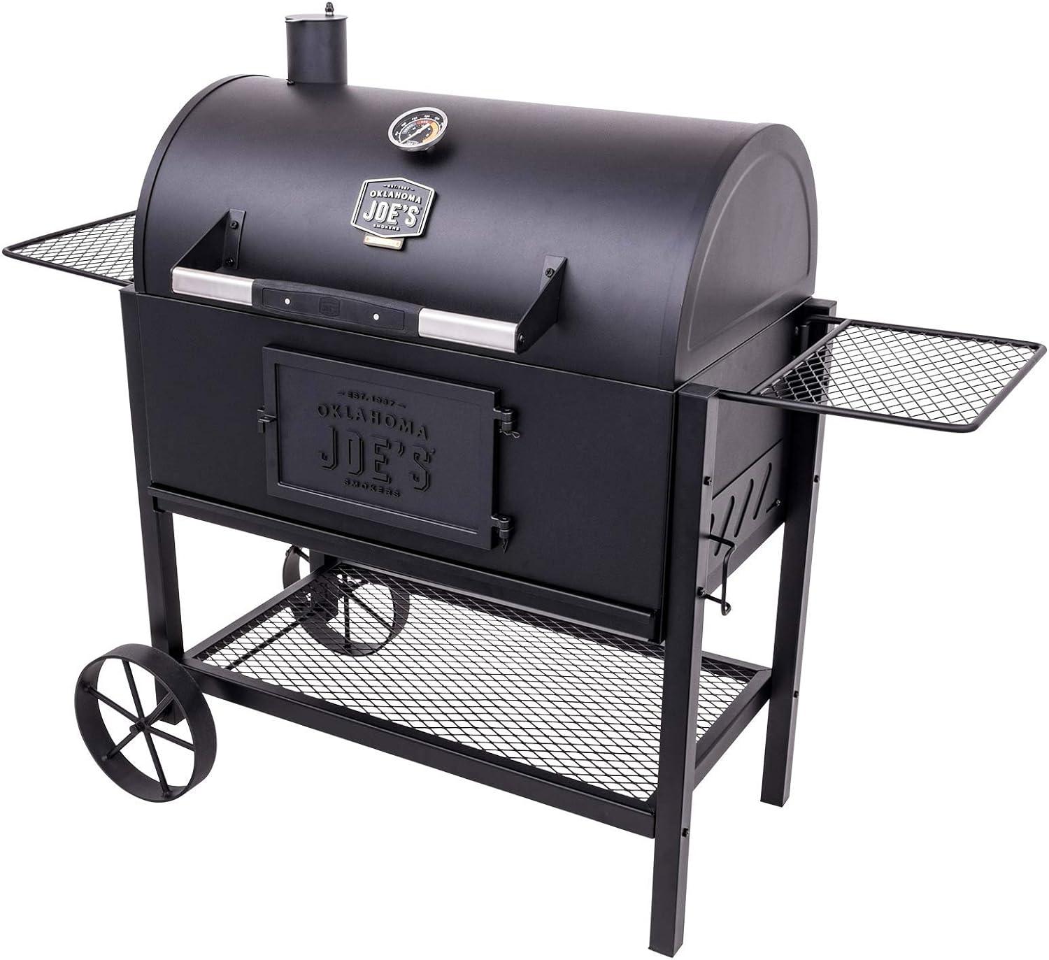 Oklahoma Joe's Judge 540 sq. in. Charcoal Grill, Black