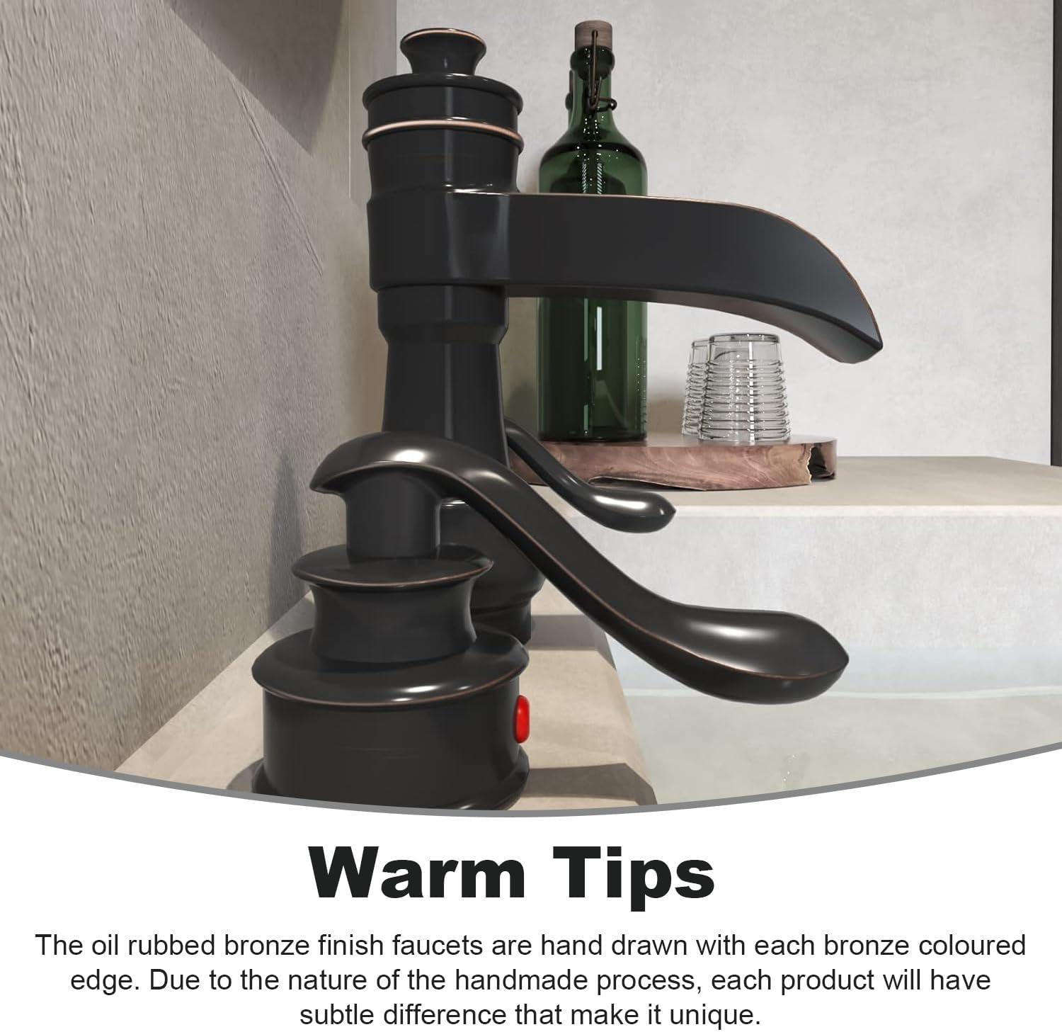 Widespread 2-handle Bathroom Faucet with Drain Assembly