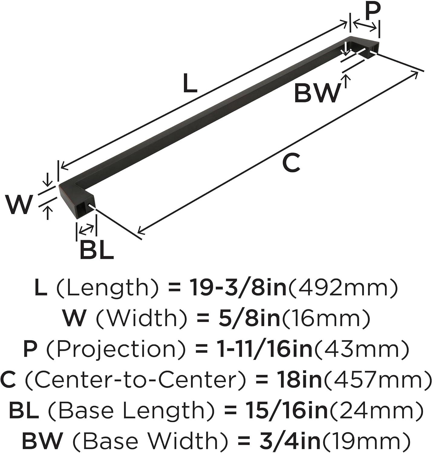 Blackrock 18" Center to Center Appliance Pull