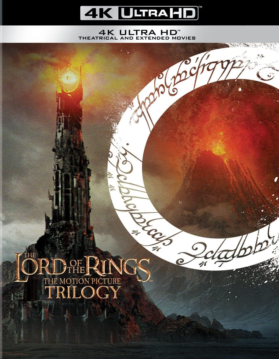 The Lord of the Rings: Motion Picture Trilogy (Extended & Theatrical)(4K/UHD)