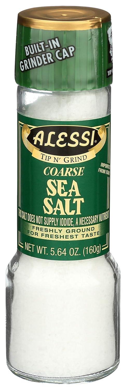 Alessi Grinder Sea Salt, 5.64 Ounce