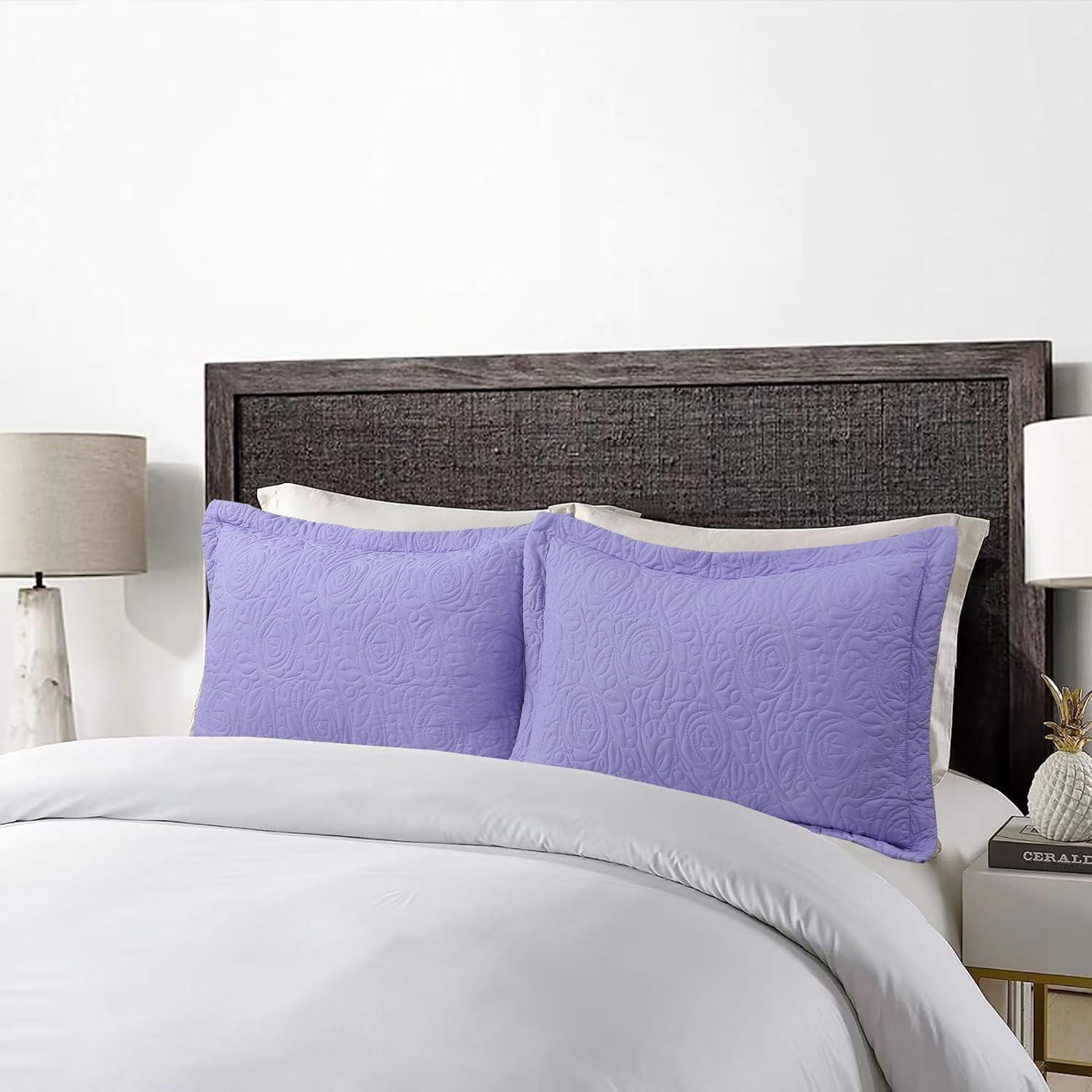 MarCielo P-solid Shams Pillow Sham (Set of 2)