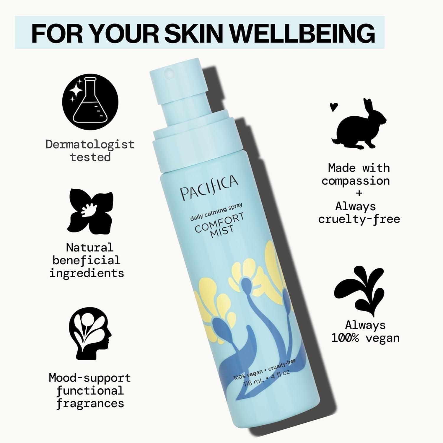 Pacifica Comfort Mist Daily Calming Spray - 4 fl oz