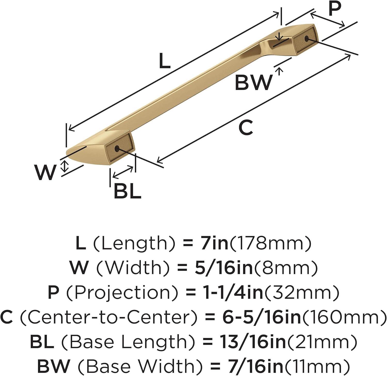 Riva 6 5/16" Center to Center Bar Pull