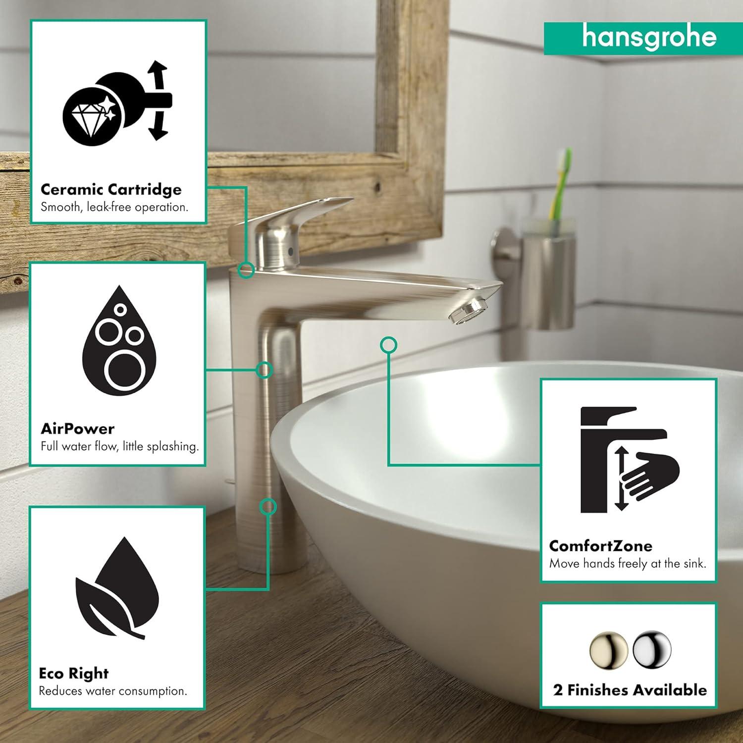 Logis Single Hole Bathroom Faucet