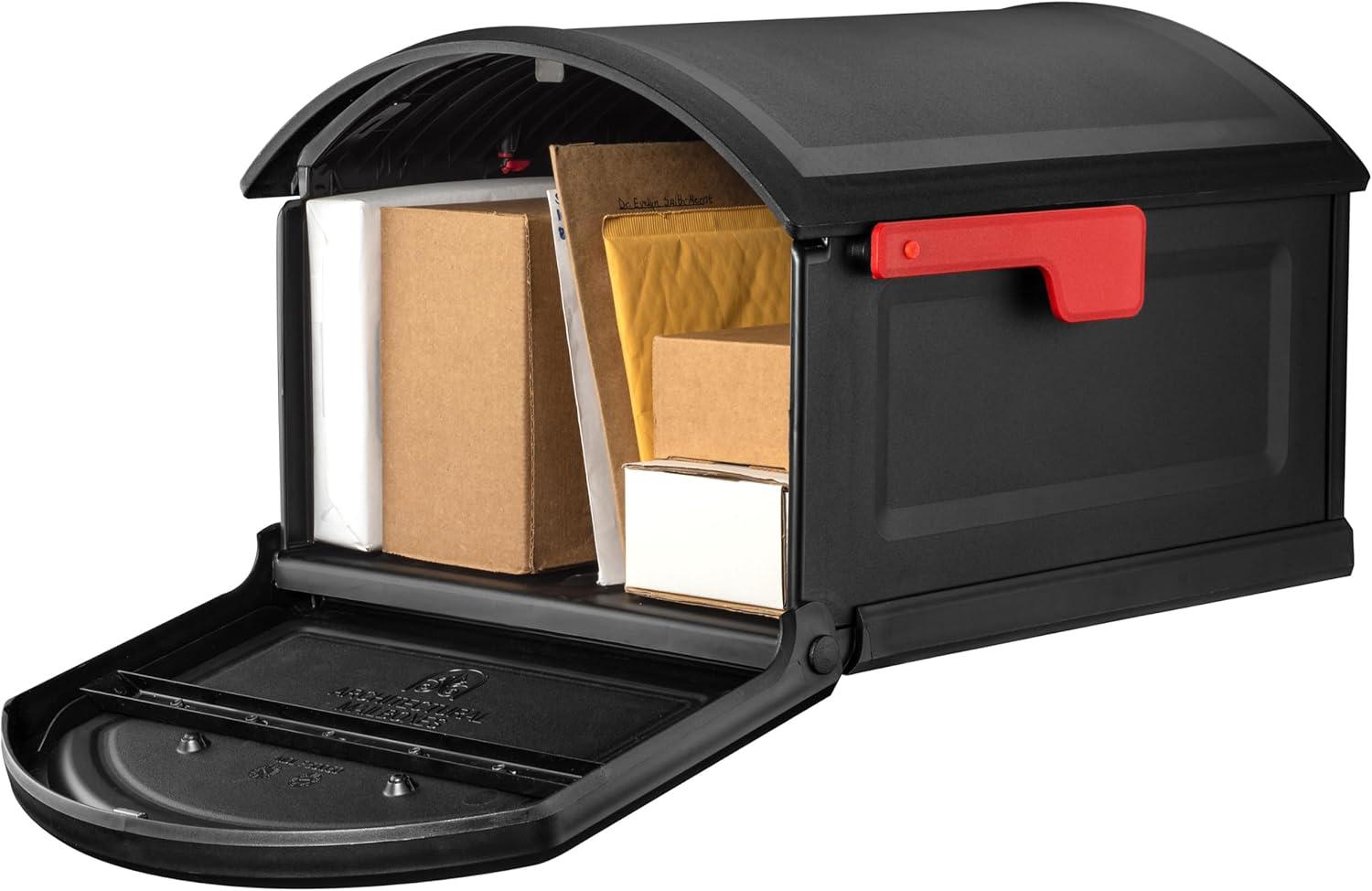 Architectural Mailboxes BILT CRE8 Extra Large Capacity Plastic Post Mount Mailbox