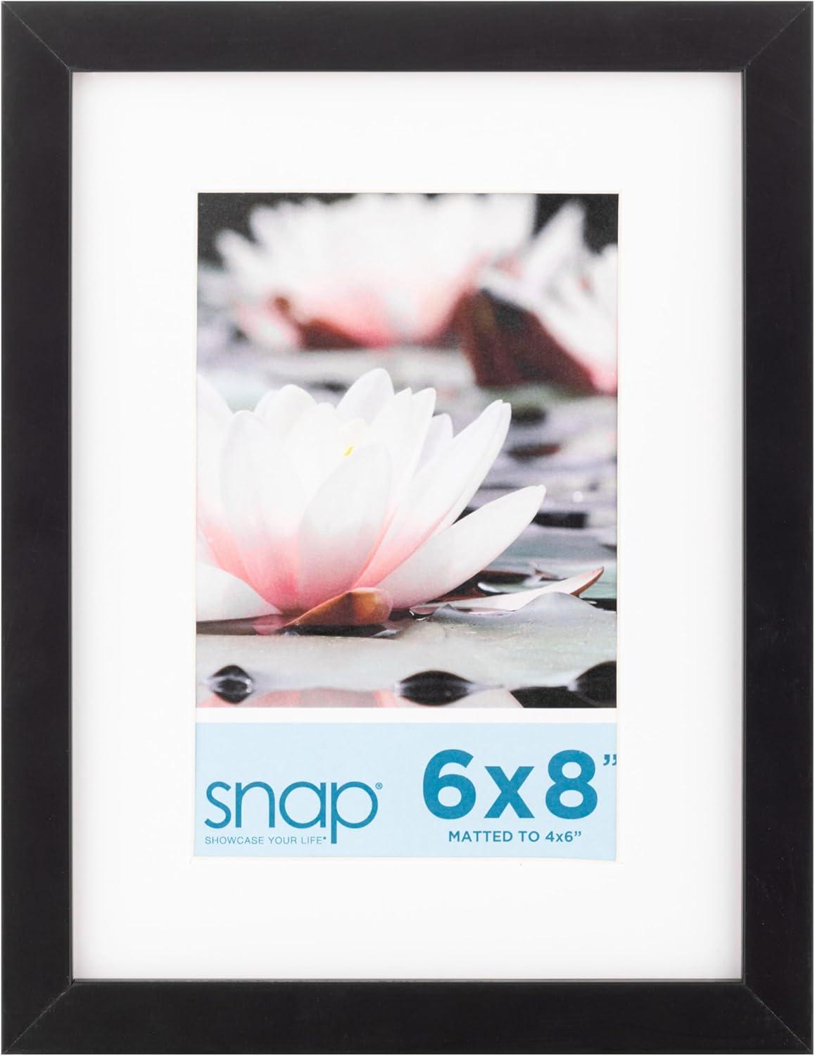 SNAP Wall Picture Frame with Single Mat Picture