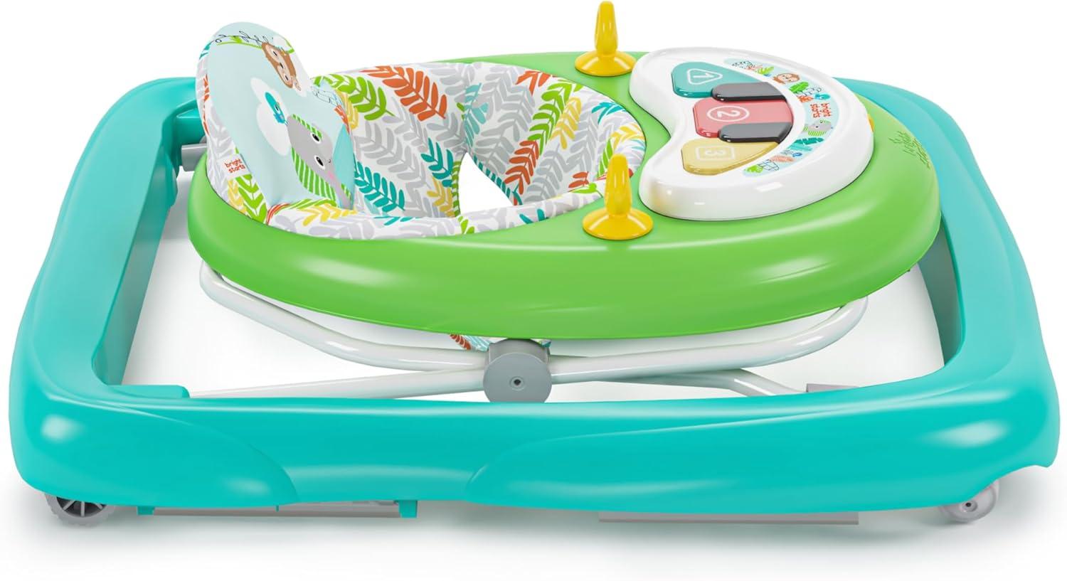 Bright Starts Tiny Trek 2-in-1 Baby Activity Walker - Jungle Vines