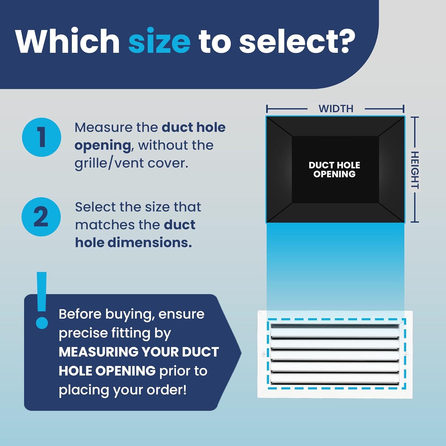 ACLaminaire 6-in x 12-in Aluminum White Sidewall/Ceiling Grille