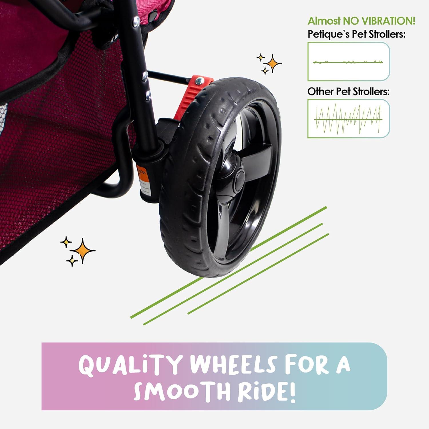 Petique Durable Folding Standard Stroller