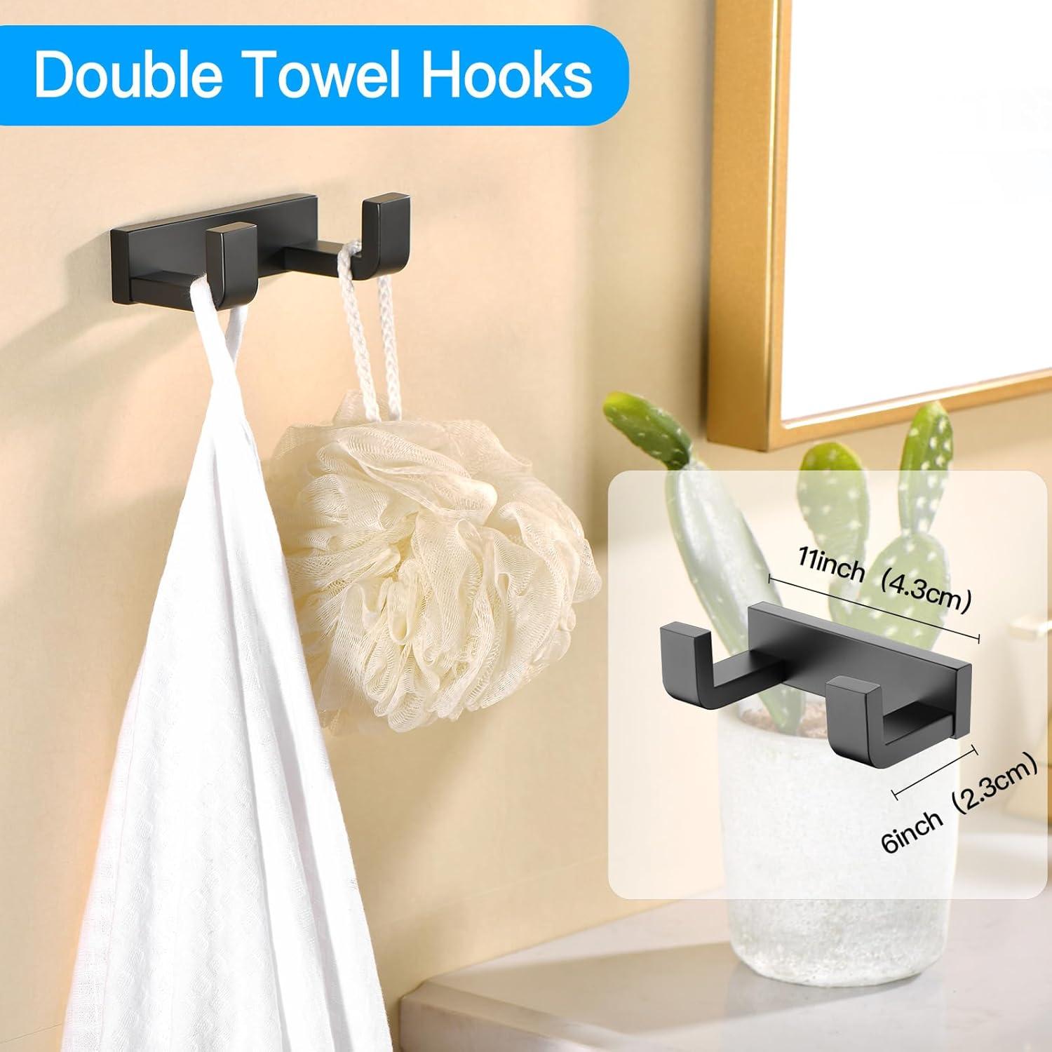 4 - Piece Bathroom Hardware Set