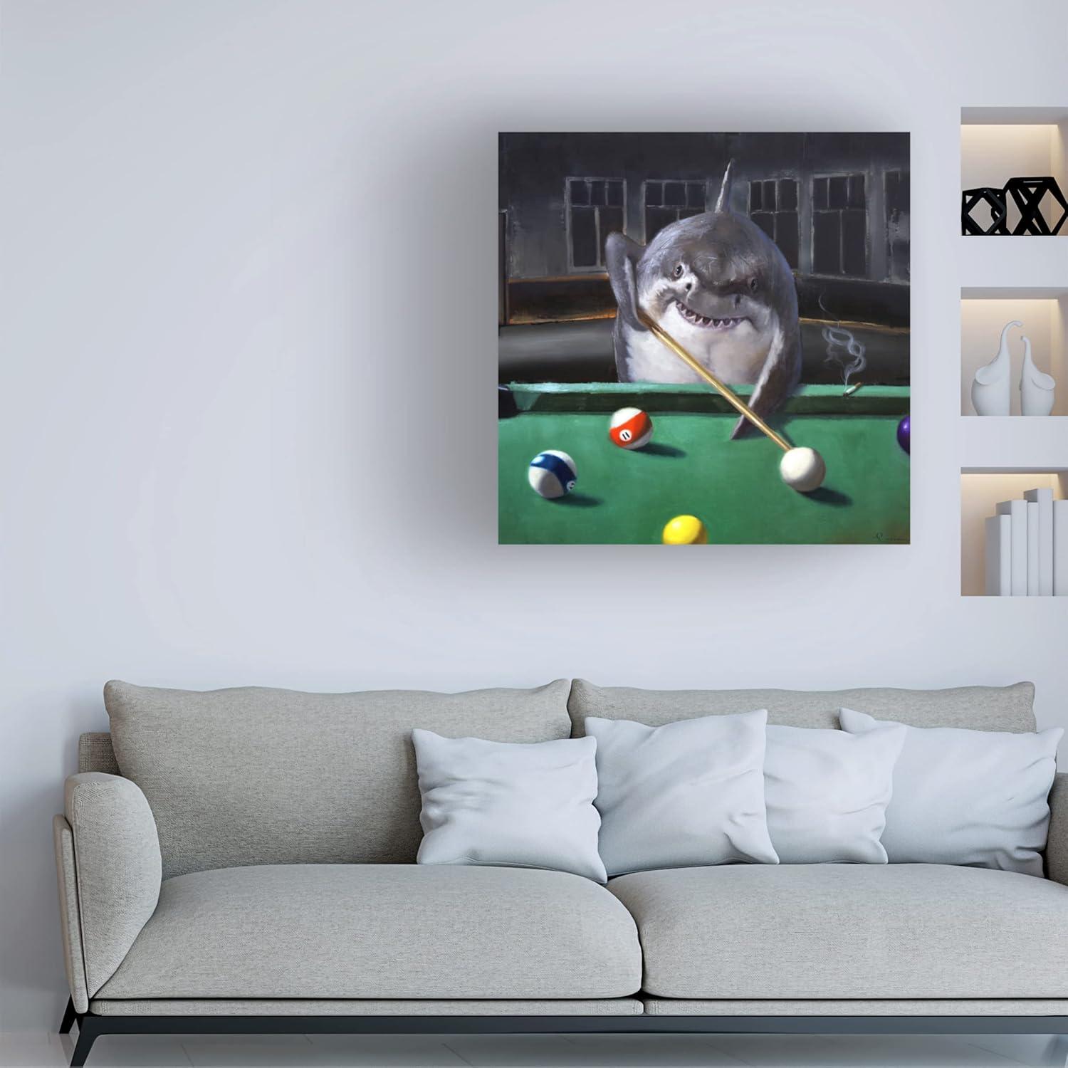 Trinx " Pool Shark " by Lucia Heffernan Painting Print