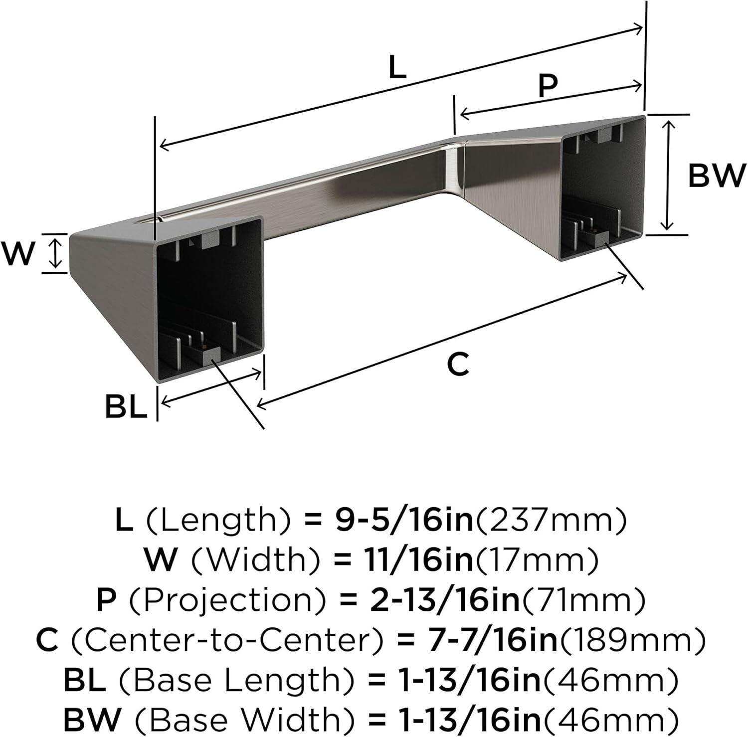 Amerock Blackrock Wall Mounted Pivoting Toilet Paper Holder