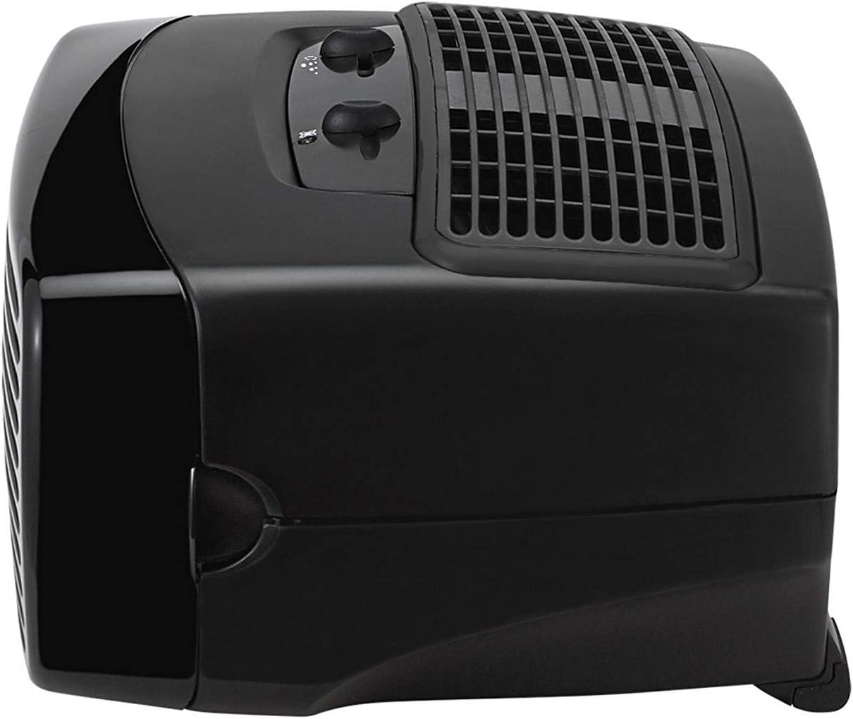 Xayoca Desktop HEPA-Type , 3 Speeds plus Optional Ionizer small Air Purifier, HAP242B-U, Black