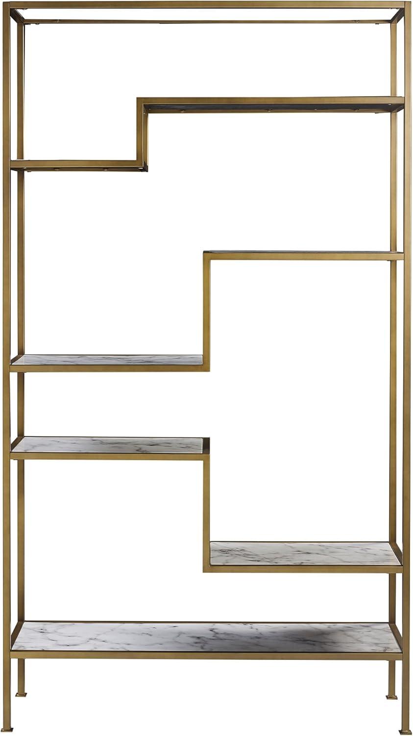 Carbone Geometric Bookcase