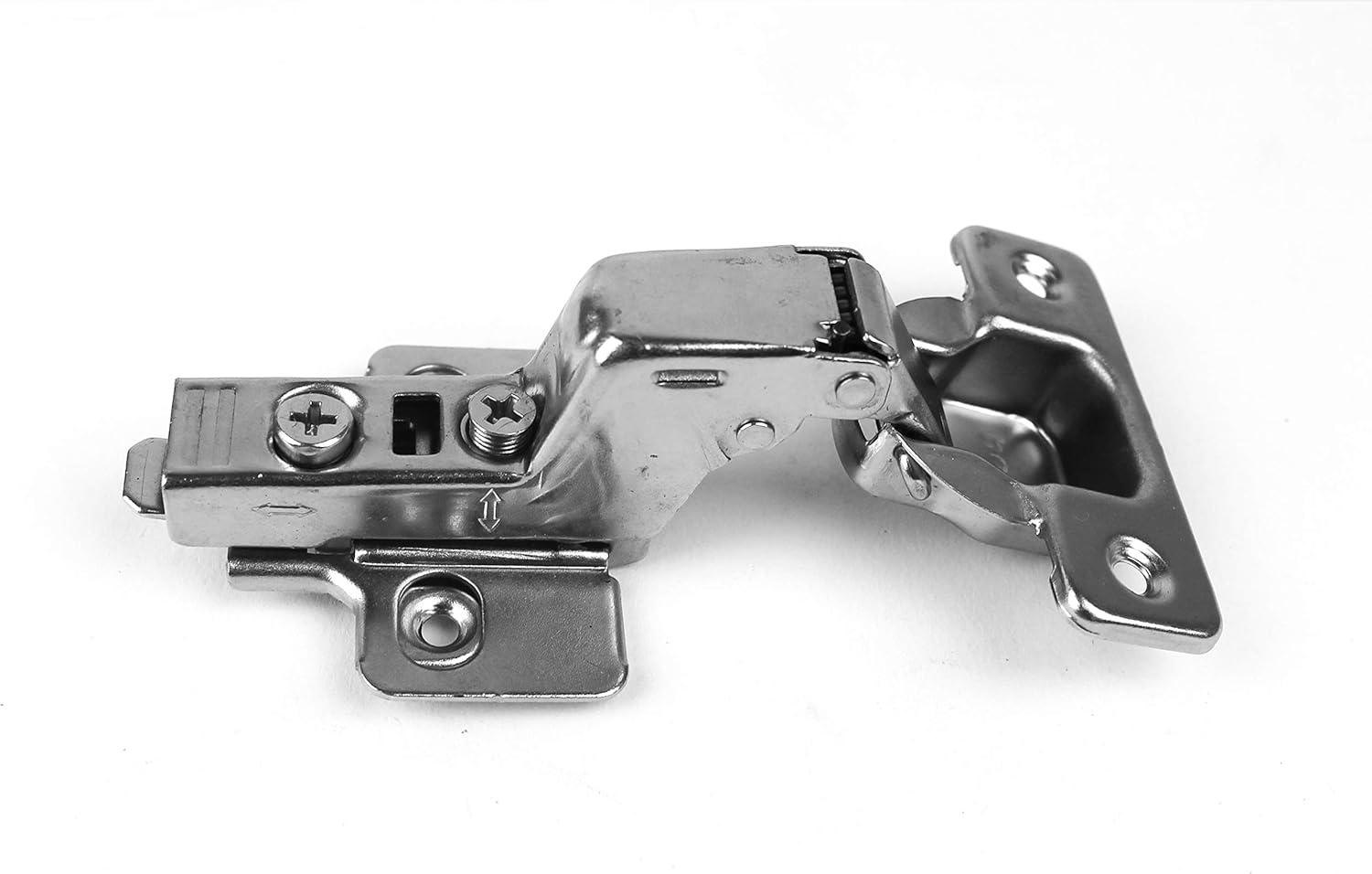 Berta 110 Degree Inset Soft Close Frameless Concealed Overlay Hinge (Set of 10)