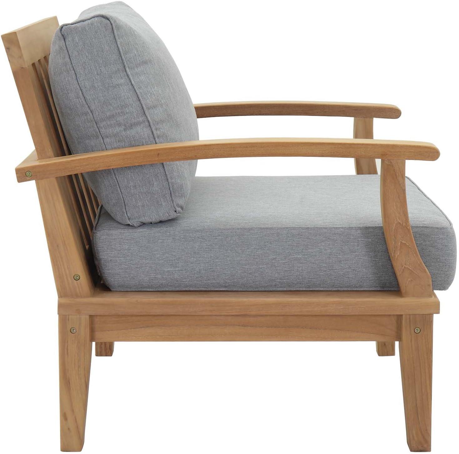 Modway Marina Outdoor Patio Teak Armchair