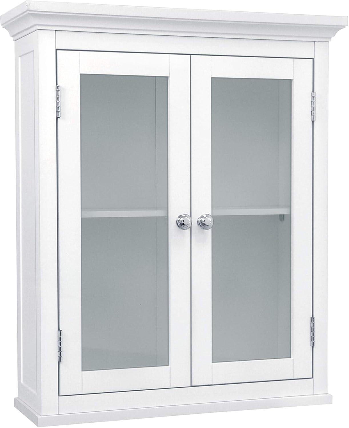 Teamson Home Madison 20" x 24.02" Removable Wall Cabinet, White