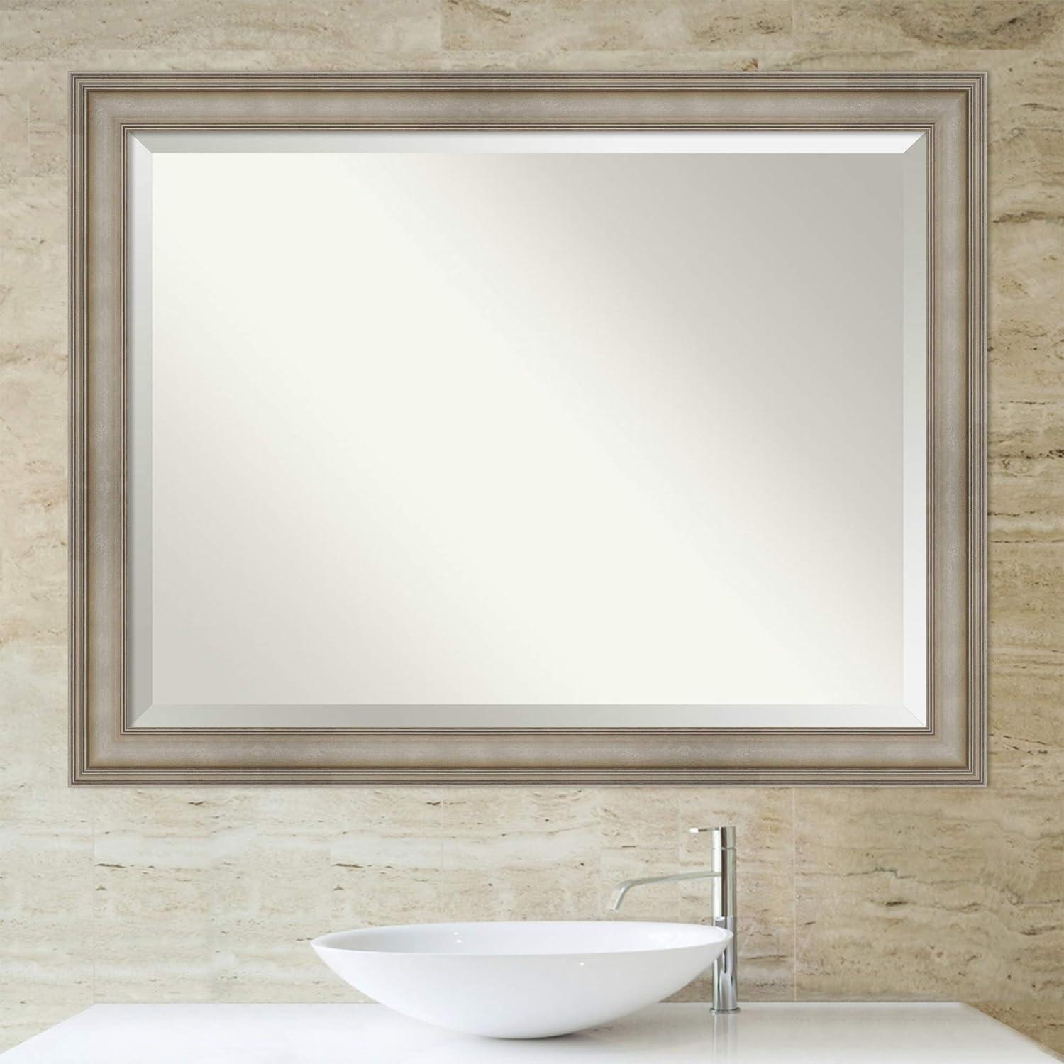 Amanti Art Flat Wall Mirror