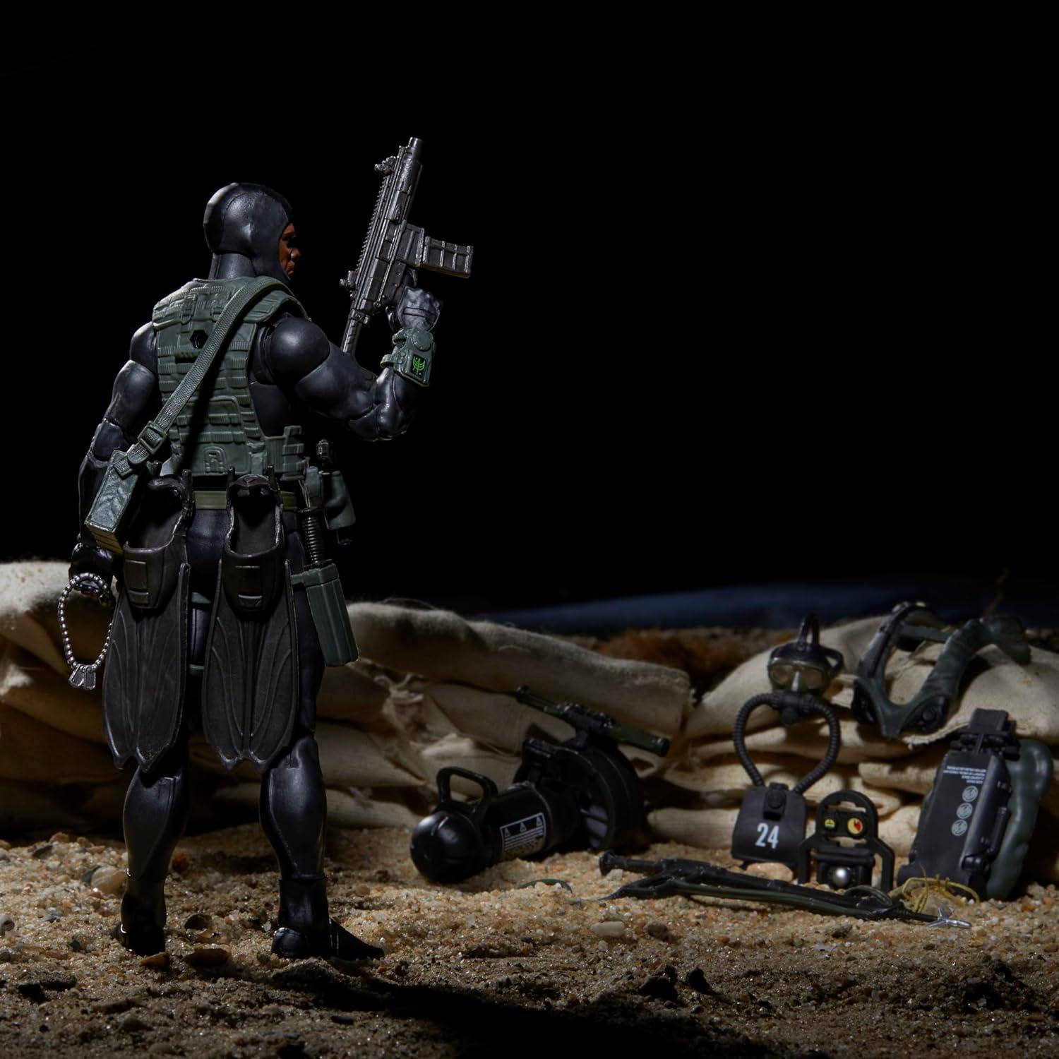 G.I. Joe Classified Series 60th Anniversary Action Sailor - Recon Diver, 6” Action Figure