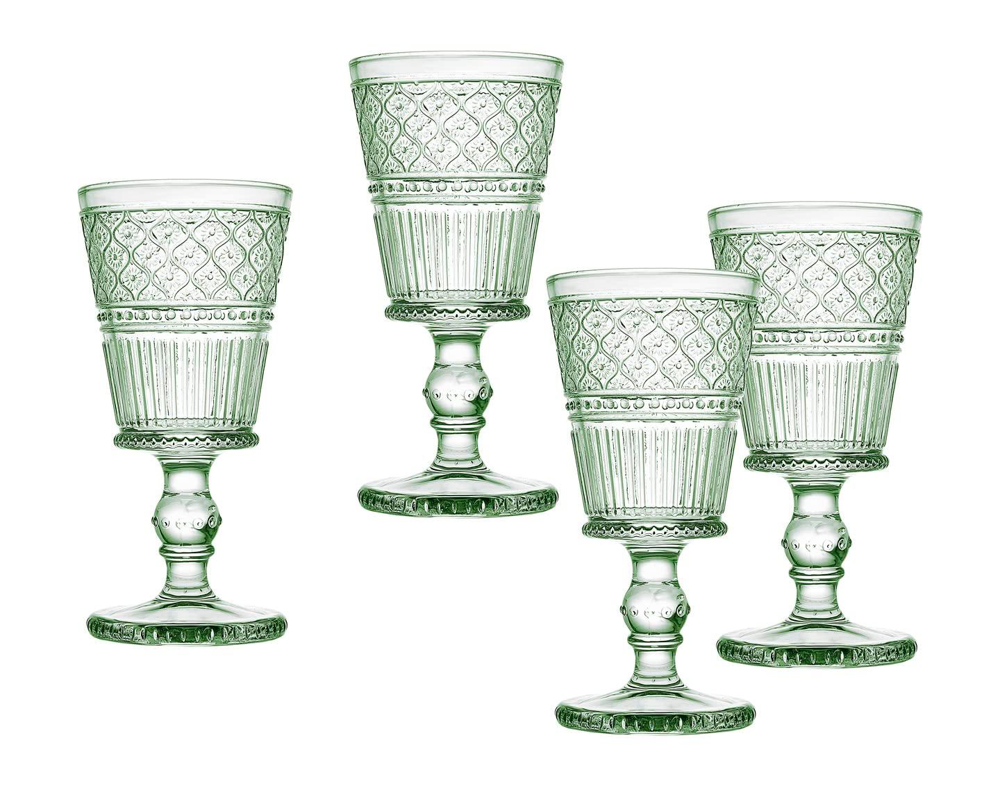 Godinger Silver Art Co Claro Goblet 9 oz (Set of 4)