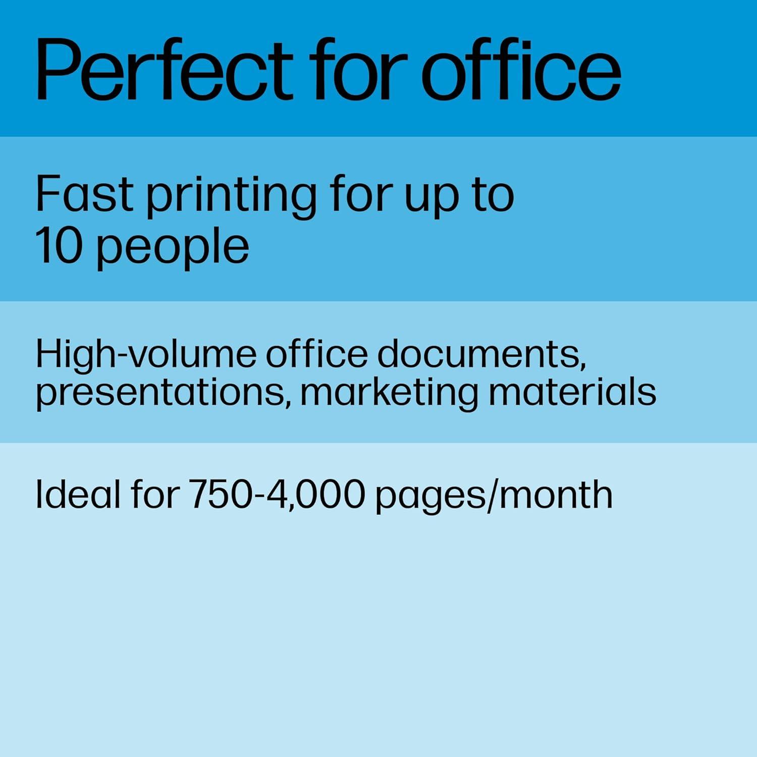 HP Inc. LaserJet Pro MFP 4101fdw Laser Printer, Black And White Mobile Print, Copy,