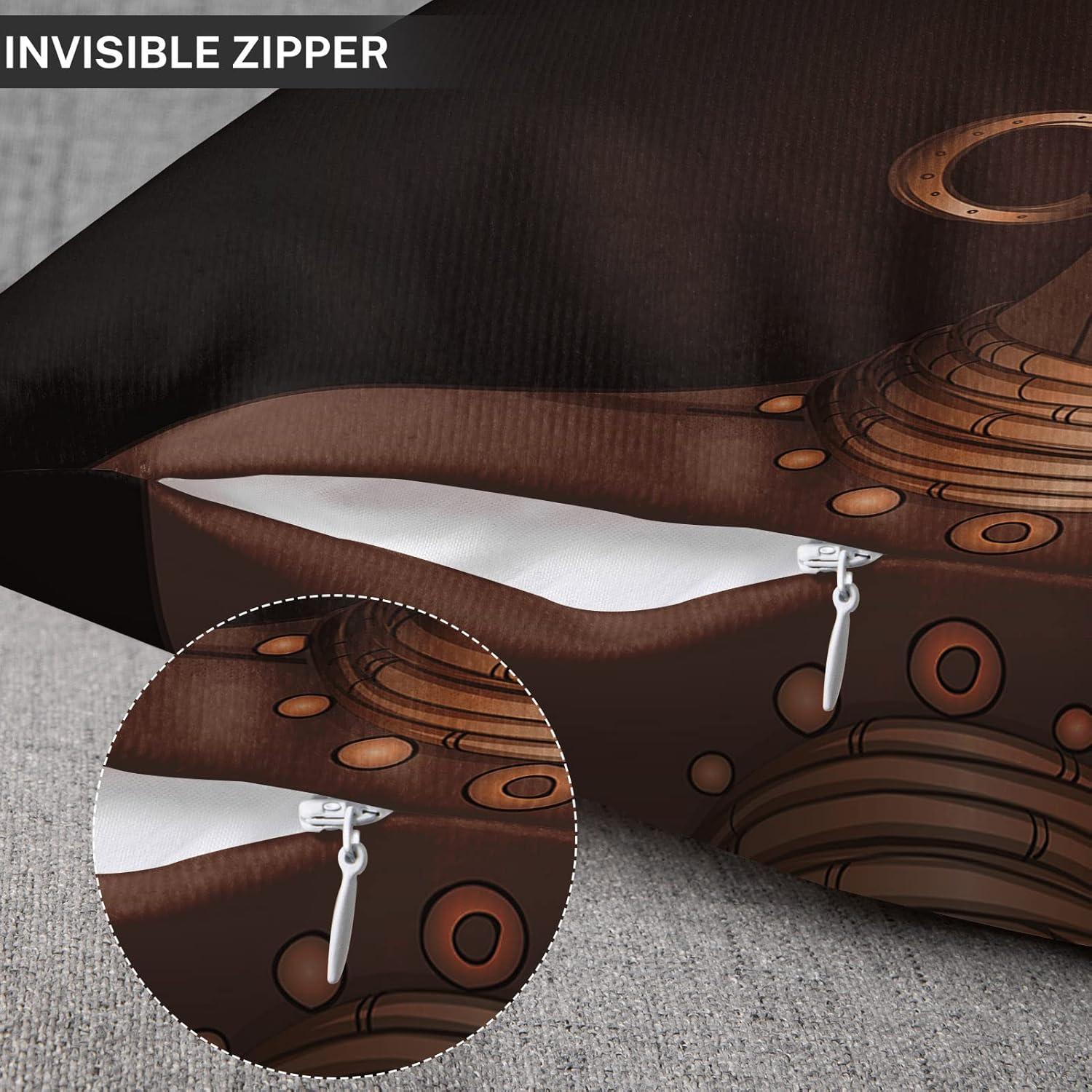 Emvency Throw Pillow Covers Decorative Cases African Pretty Girl of Black Woman with Glossy Lips and Turban Great 20x20 Inch Cover Cushion Pillowcase Square Case Print