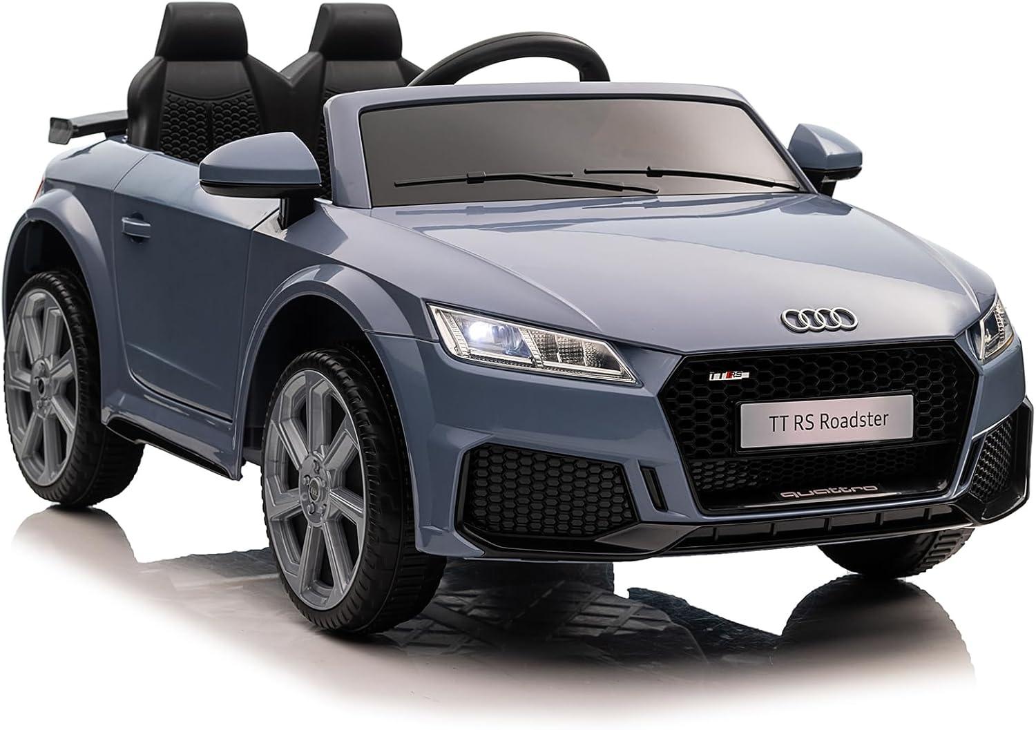 12V Licensed Audi TT RS Ride on Car, Electric Toy Car for Kids