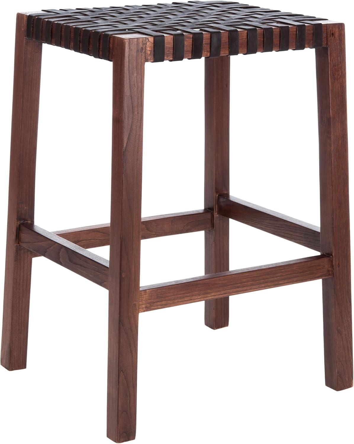 Capri Counter Stool - BST1009 - Brown/Brown - Safavieh