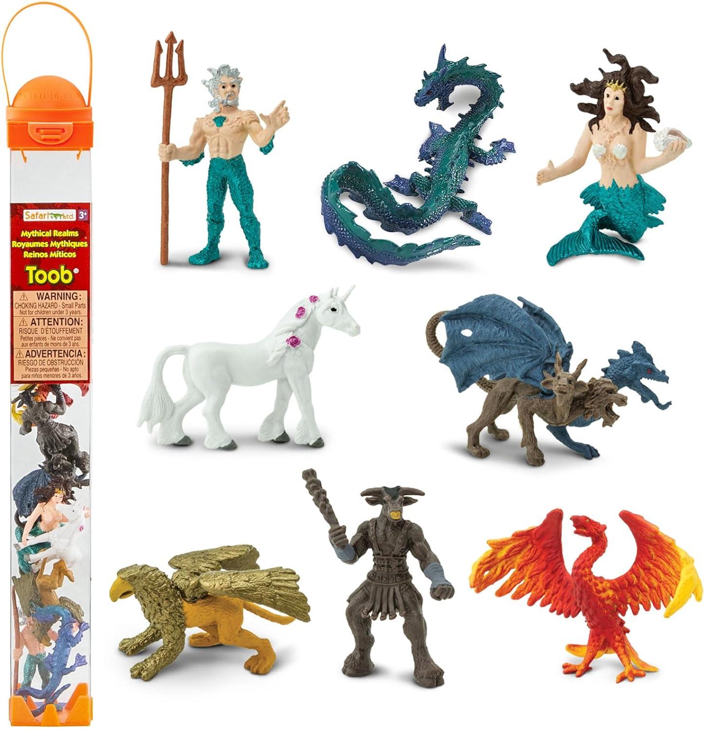 Mythical Realms Miniature Figurine Set for Kids