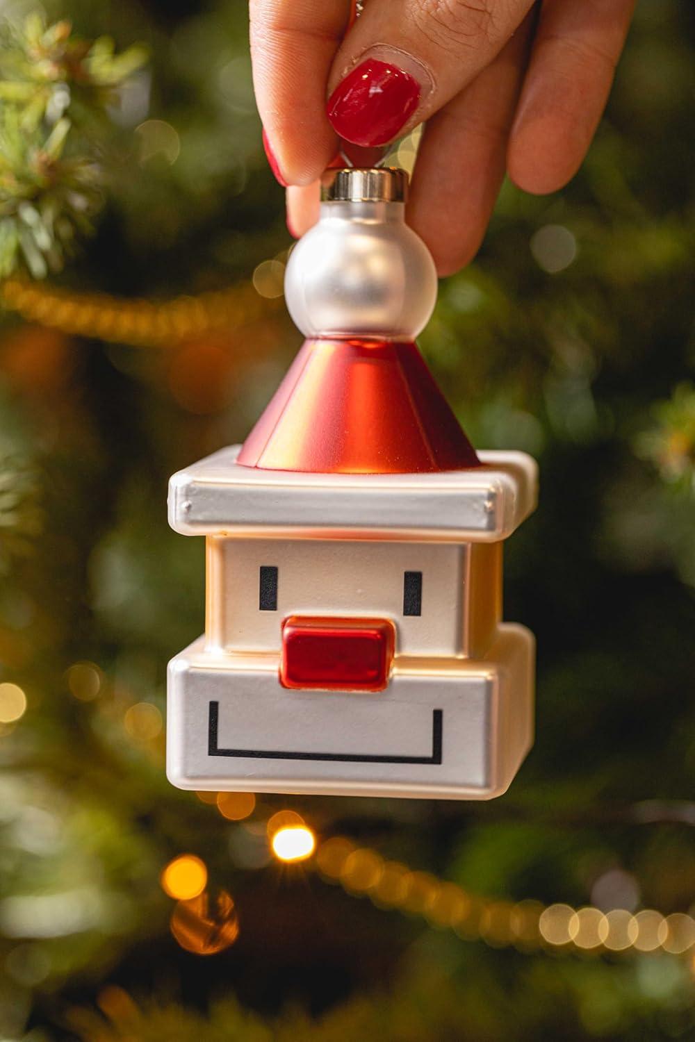 Le Palle Quadrate Santa Cube Christmas Ornament