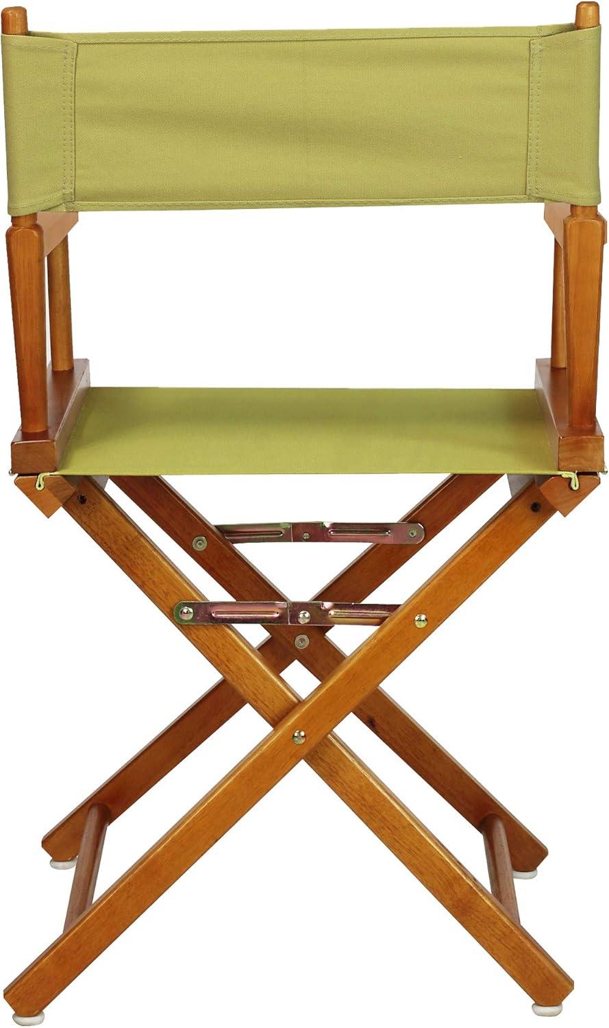 "18" Director's Chair Honey Oak Frame-Olive Canvas"