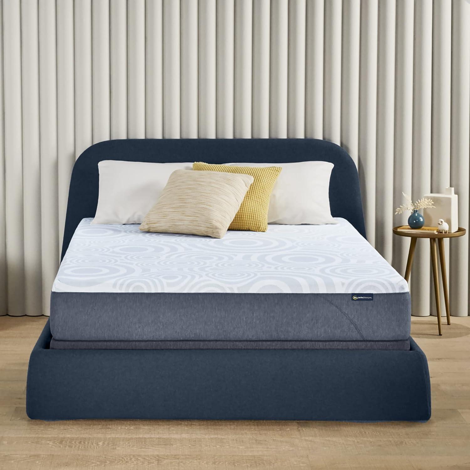 Serta Serta Perfect Sleeper Nestled Night Medium Firm 10" Memory Foam Mattress