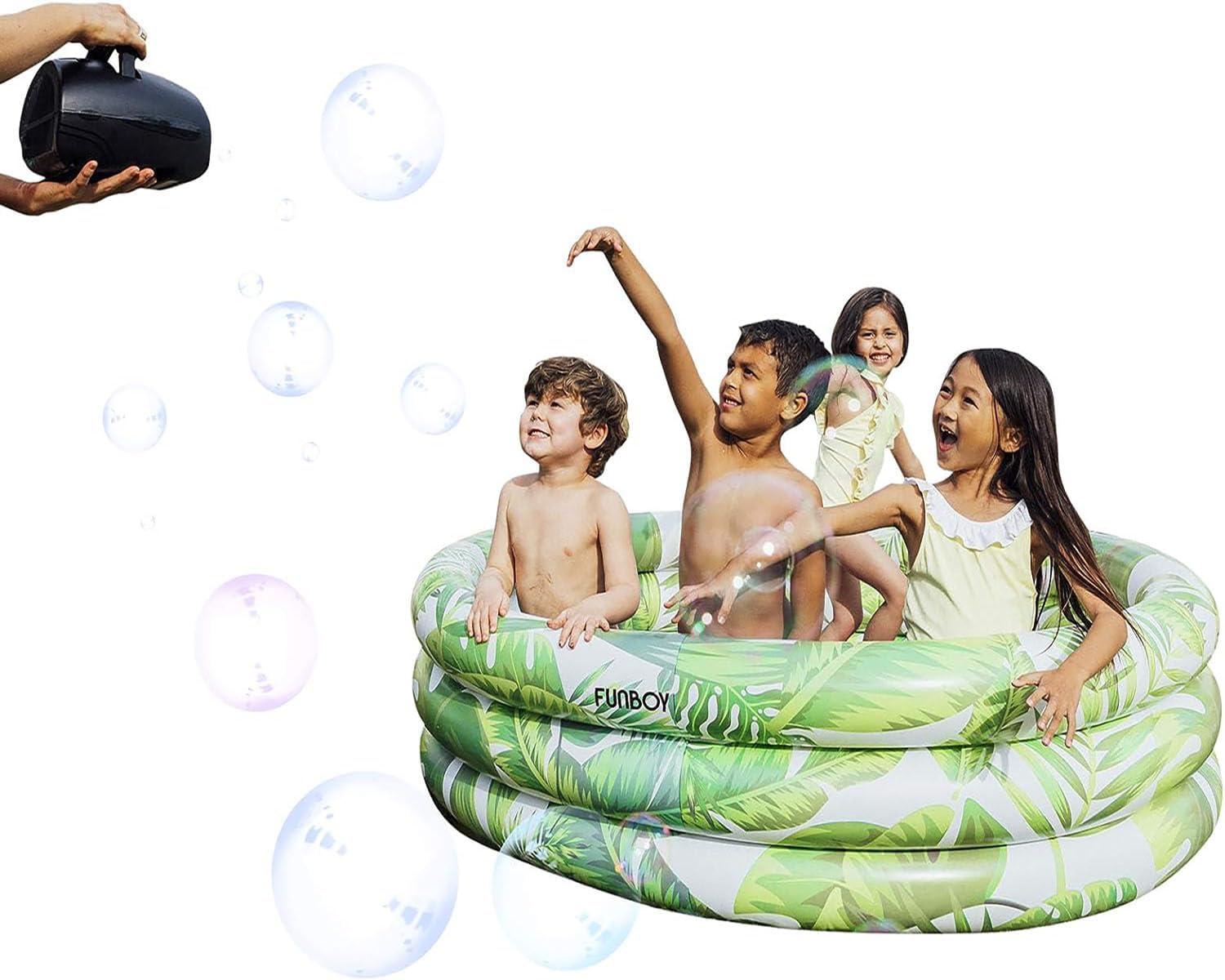 FUNBOY Giant Inflatable Luxury Tropical Palm Kiddie Pool, Year-Round Fun for Ball Pits, Swimming Pools, a Summer Pool Party and the Beach